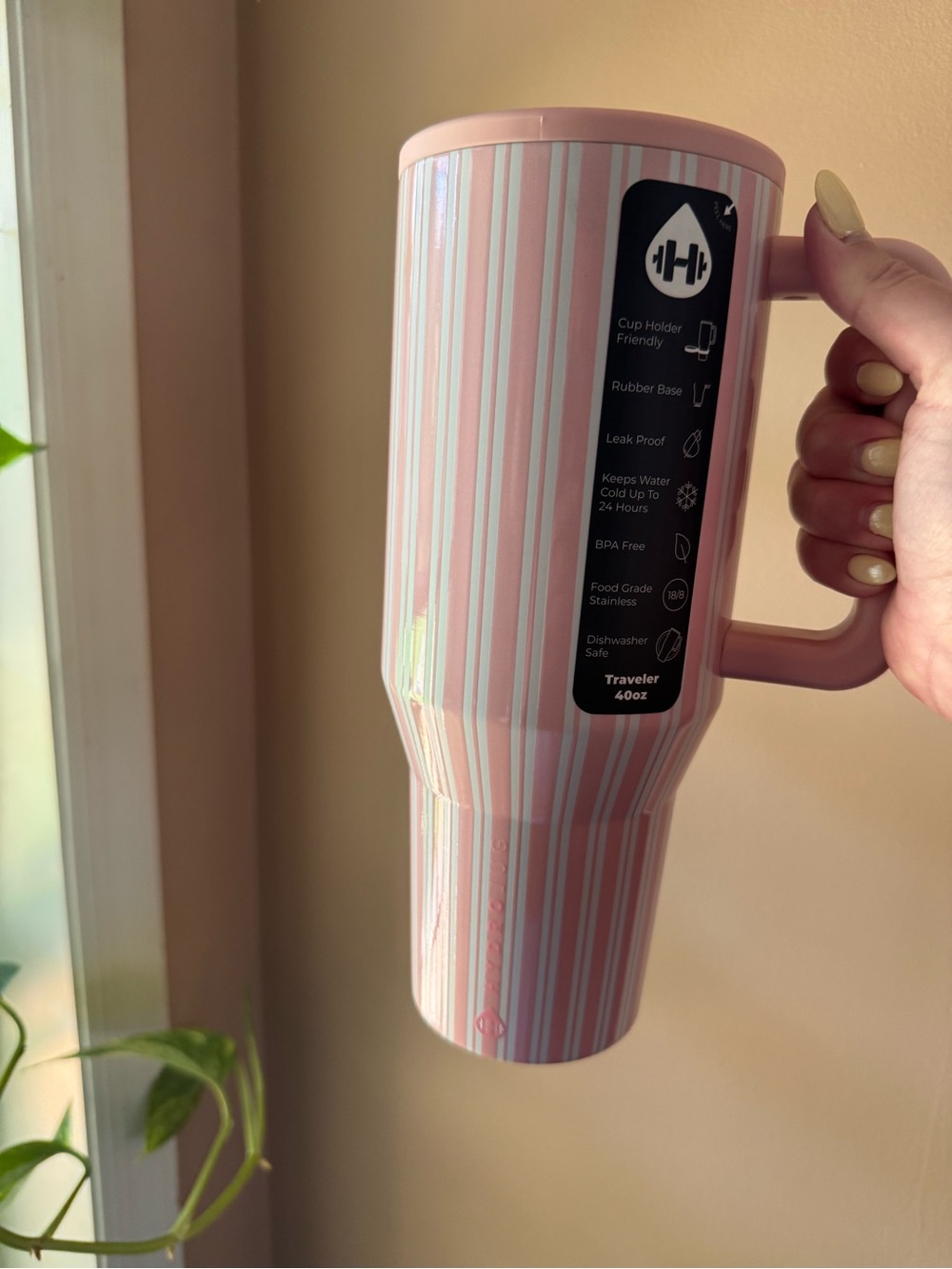HydroJug 40oz Traveler, Cabana Kay x HydroJug Collection